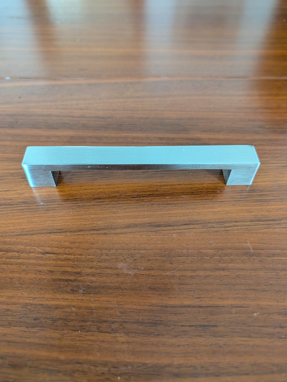 Restoration Hardware Atelier 8 inch Satin Nickel Brushed Modern Drawer Pull